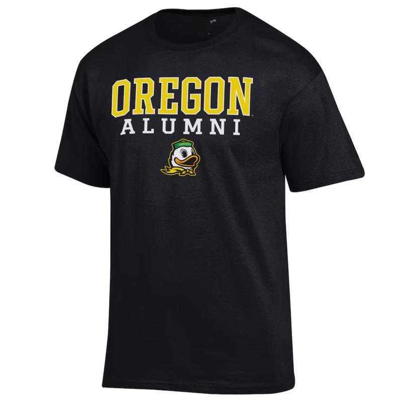 Vintage Style Oregon Ducks  Black Sport T-Shirt , For Men And Women , Vintage Shirt Cotton Trendy