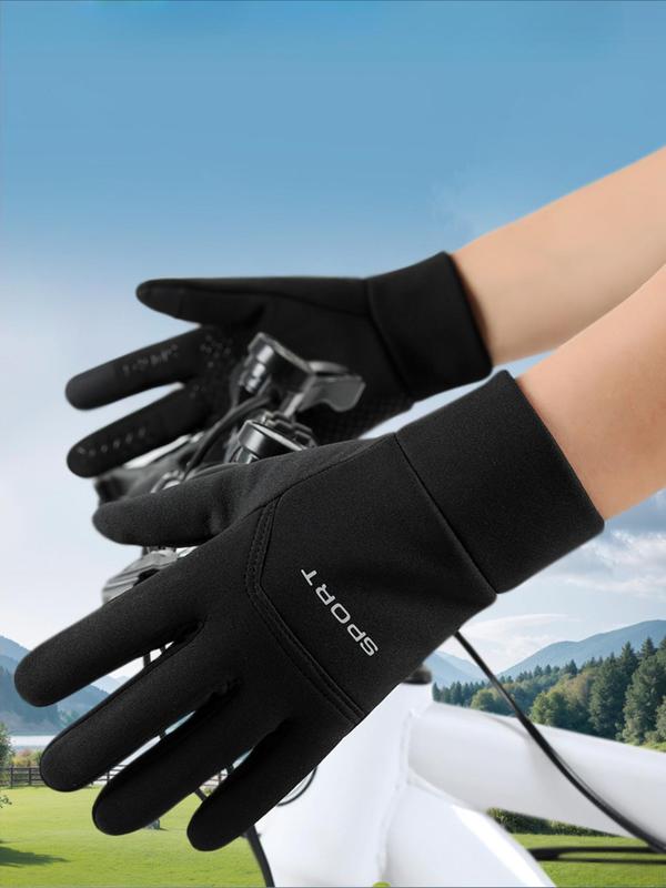 Sport Touchscreen Gloves, Non-slip Waterproof Gloves for Men & Women, Windproof Warm Gloves for Cycling Skiing Driving Fishing Sports