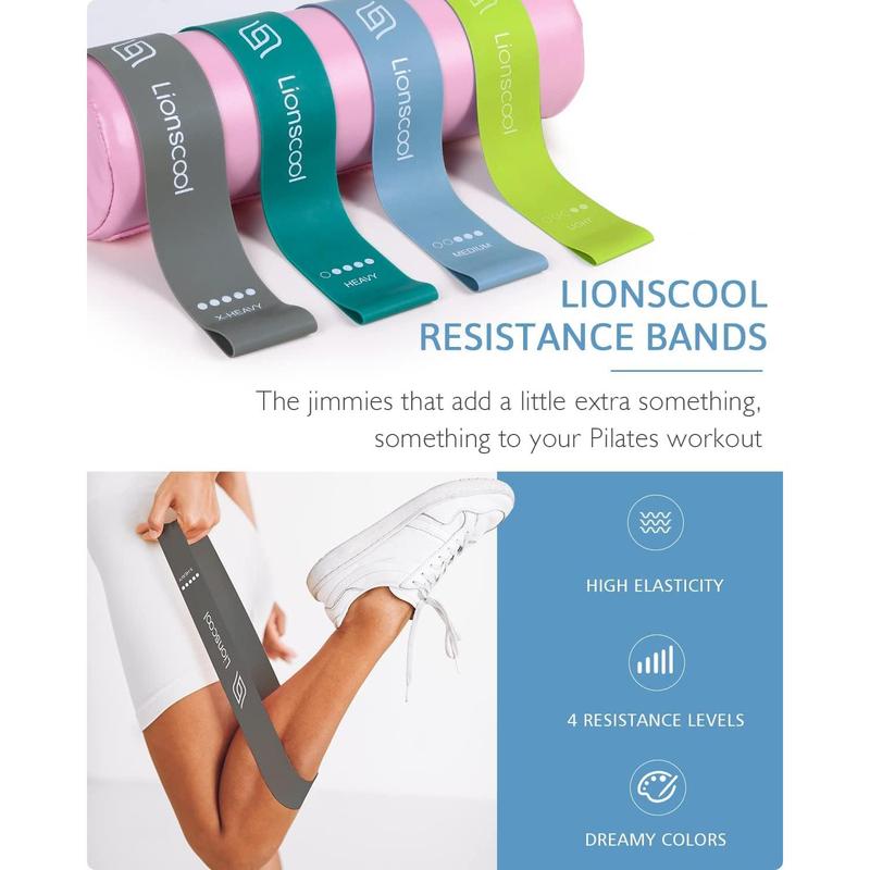 LIONSCO Pilates Ring Set - Premium Anti-Deformation 14