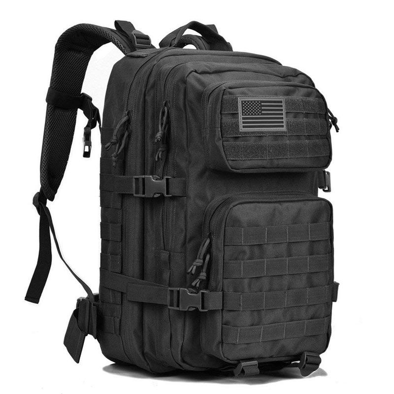 Military Tactical Backpack Large 3 Day Assault Pack Molle Bag Backpacks for Men Tactical Sports Bags With USA Flag Patch