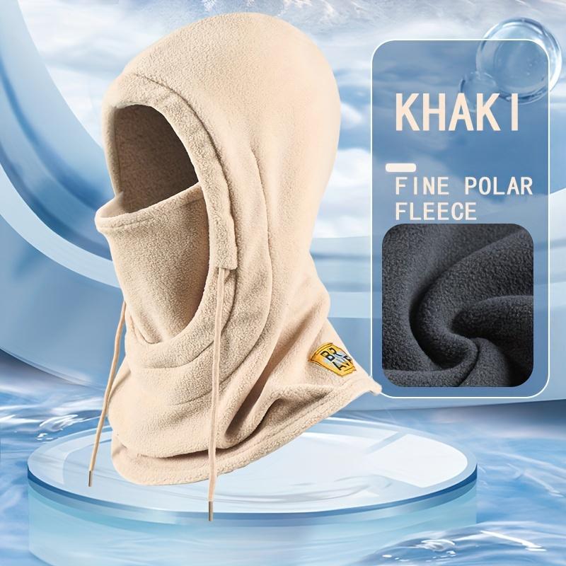 1pc Winter Cycling Balaclava For Men And Women – Warm And Windproof Headgear With Hidden Nose Bridge