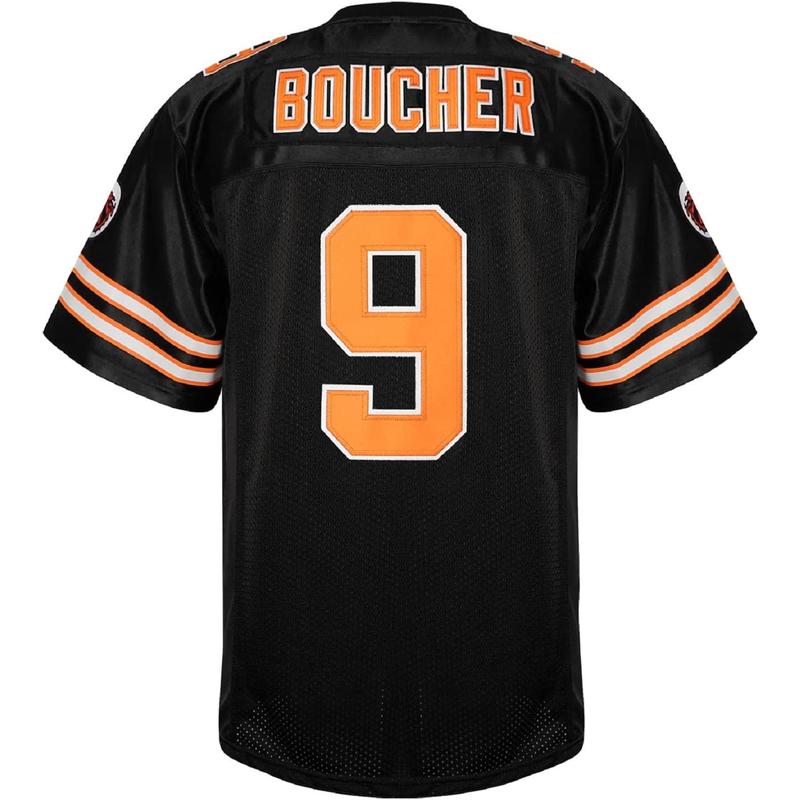 Football Jersey Men 9 Bobby Boucher The Waterboy Mud Dawgs Movie Jersey Adam Sandler