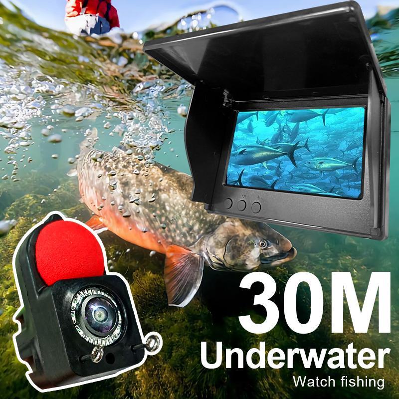 Underwater Fishing Camera, Fish Finder with 4.3 Inch Screen and Waterproof Camera, Fall Gifts, Underwater Fish Finder, Fishing Equipment, Fishing Stuff, for Fish Tank, Christmas Gift