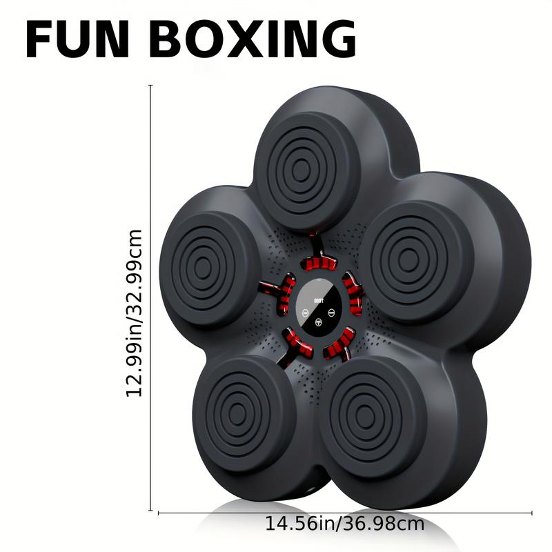 1-Piece Upgrade Design Smart Wireless Music Boxing Machine, Wall-Mounted Boxing Training Equipment, Home Training Boxing Target, Support Music Playback and Connect Music Boxing Machine, Used to Improve Speed, Timing and Reaction Ability