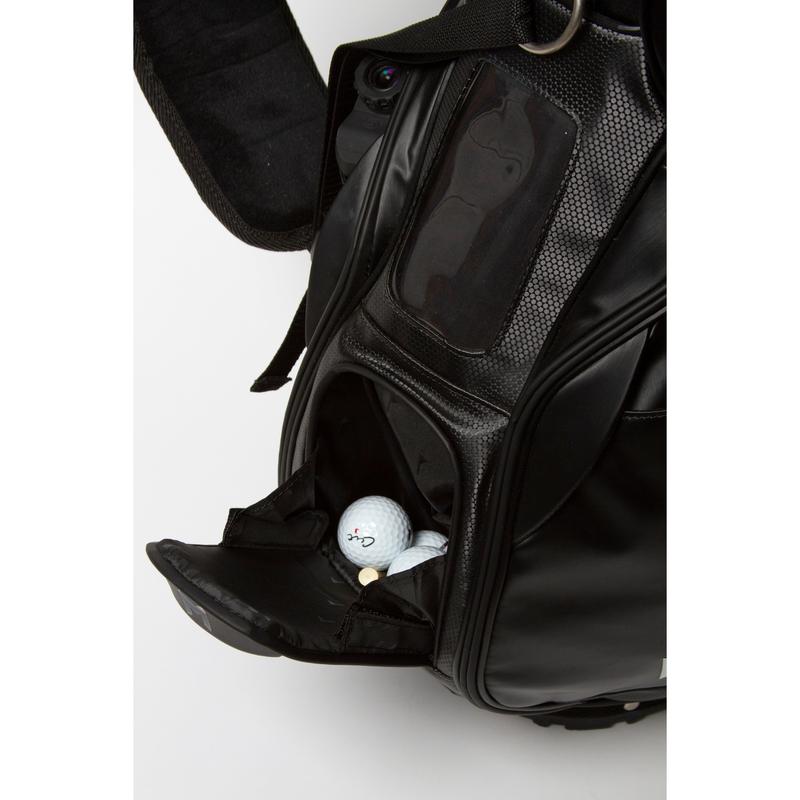 MV2 GOLF BAG - 100% Magnetic Pockets, Solar Phone Charger, Filming Pocket, Bluetooth Speaker, & More