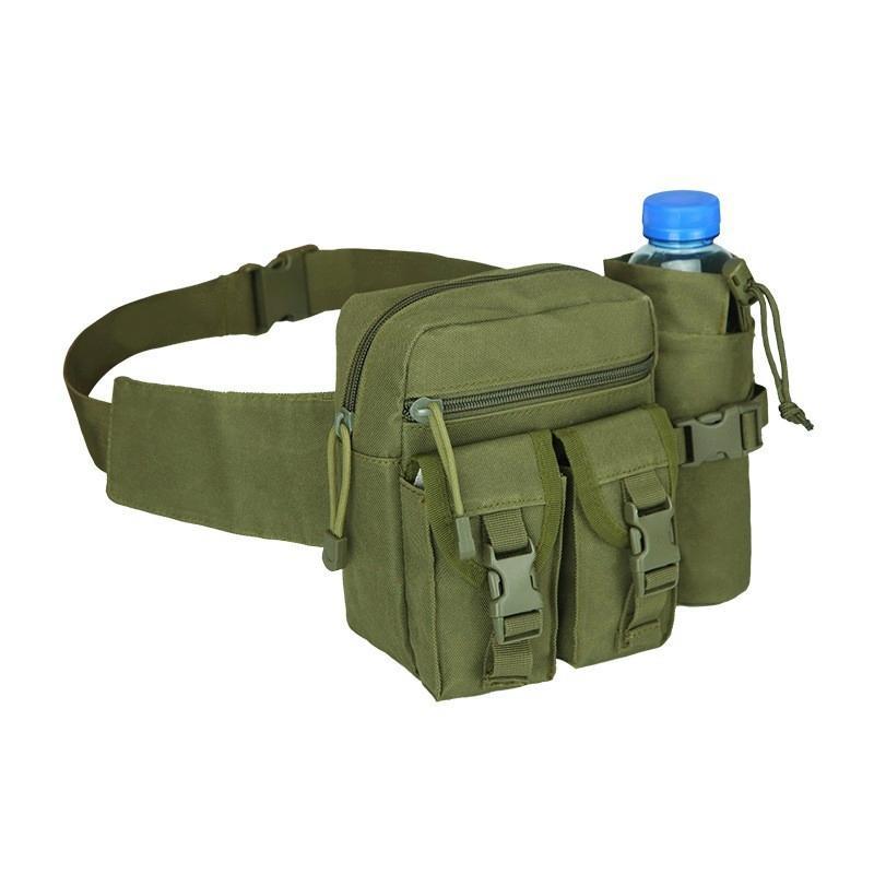 Multifunctional Water Bottle Shoulder Bag, Waterproof Water Bottle Waist Bag, Outdoor Water Cup Storage Bag for Climbing Fishing