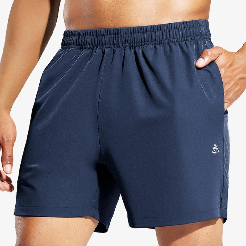 Haimont Men's 5 Inches Quick Dry Sports Athletic Running Shorts for Gym Sports Active Workout with Pockets