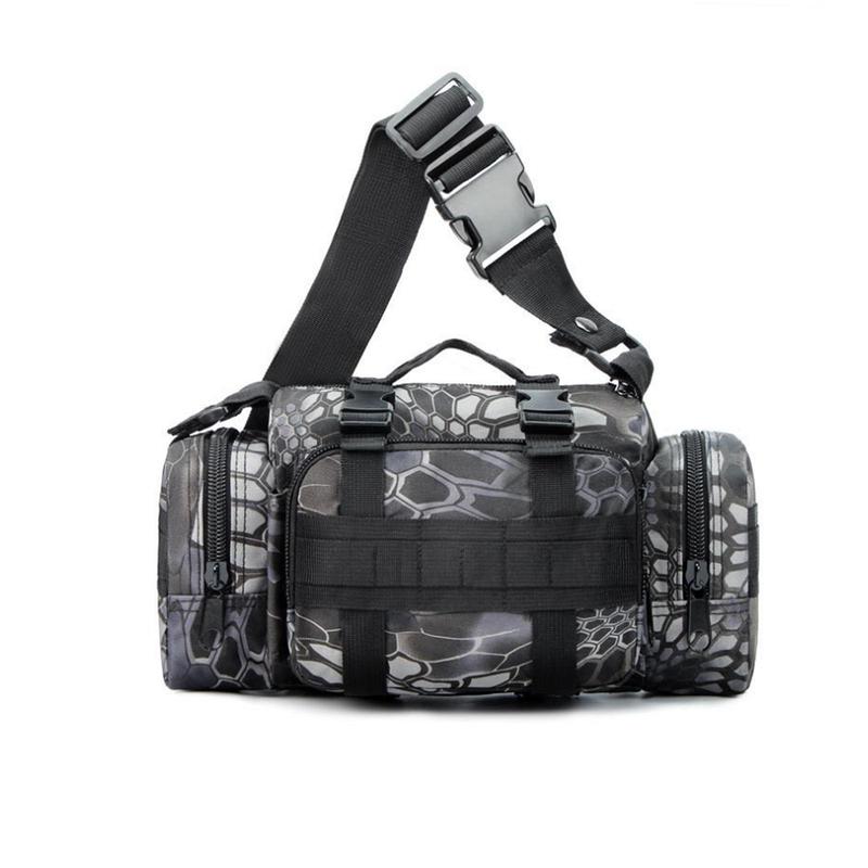 Multifunctional Tactical Bag, Outdoor Sports Fanny Pack, Zipper Adjustable Waist Bag, Tool Storage Bag, Camera Bag, Sports Bag for Men & Women