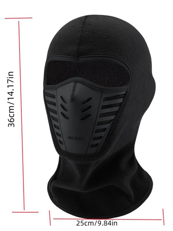 Winter Warm Face Mask, Breathable Face Cover with Breathable Mesh Design, Outdoor Sports Face Mask for Skiing, Motorcycle Riding, Running, Cycling