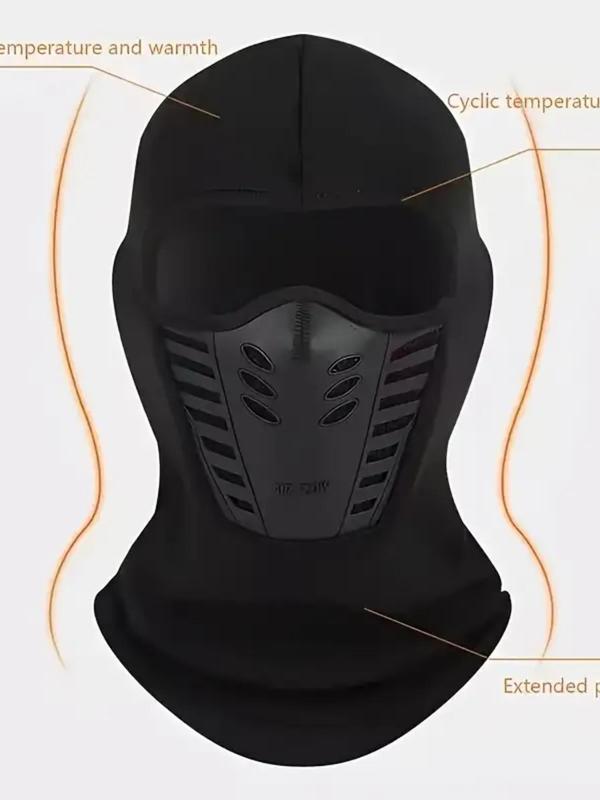 Winter Warm Face Mask, Breathable Face Cover with Breathable Mesh Design, Outdoor Sports Face Mask for Skiing, Motorcycle Riding, Running, Cycling