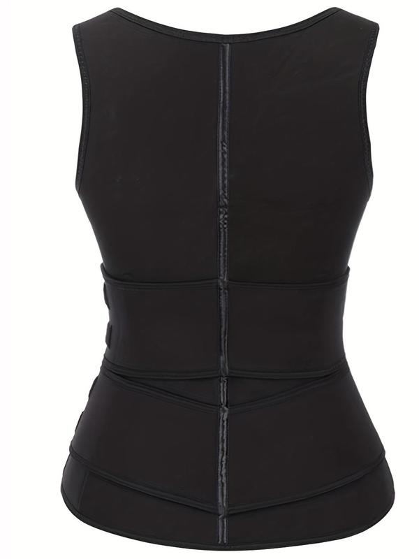 Women's Adjustable Waist Trainer Vest, 2-belted Waist Shapewear Top, Sports Fitness Yoga Running Vest, Please Purchase A Size Up