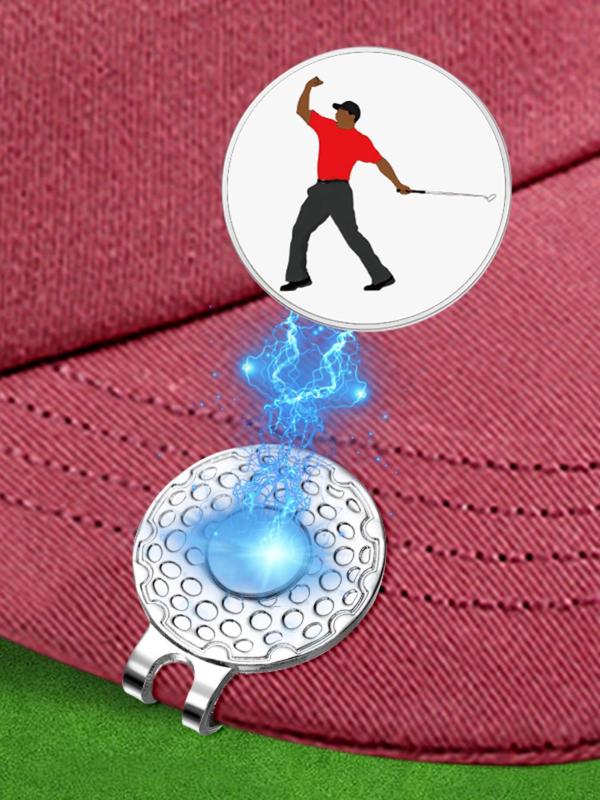 Golf Putting Position Marker, Creative Magnetic Golf Hat Clip, Fashion Golf Accessories for Men & Women, Golf Enthusiast Gift