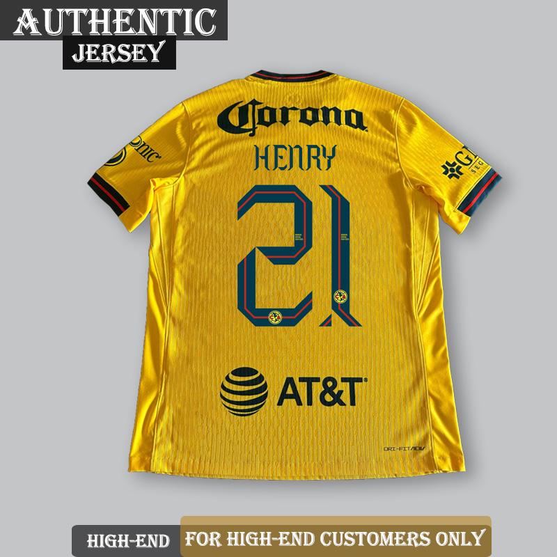 2425 America Mexico jersey No. 21 Henry Martin short-sleeved football jersey