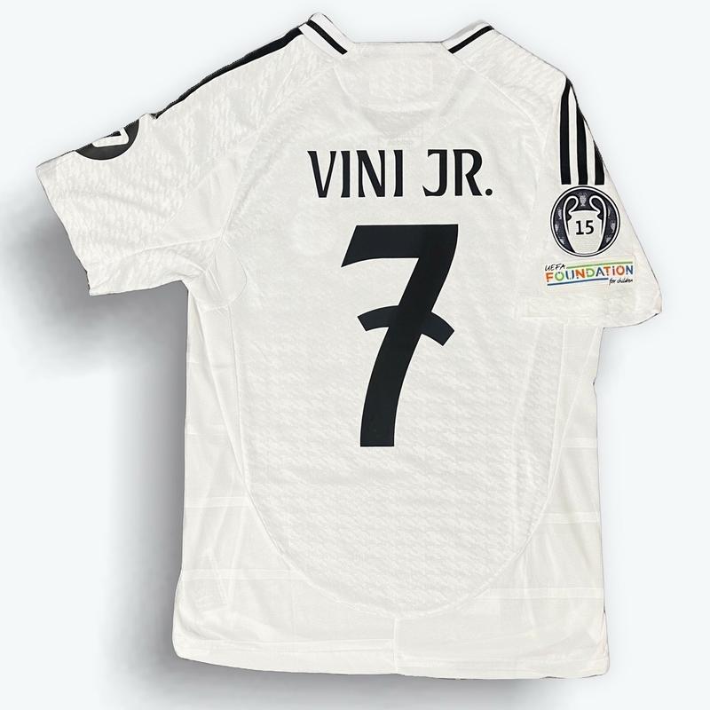 Soccer Jersey  Vini Jr. 7  Player Version  Slim Fit (Size Up)