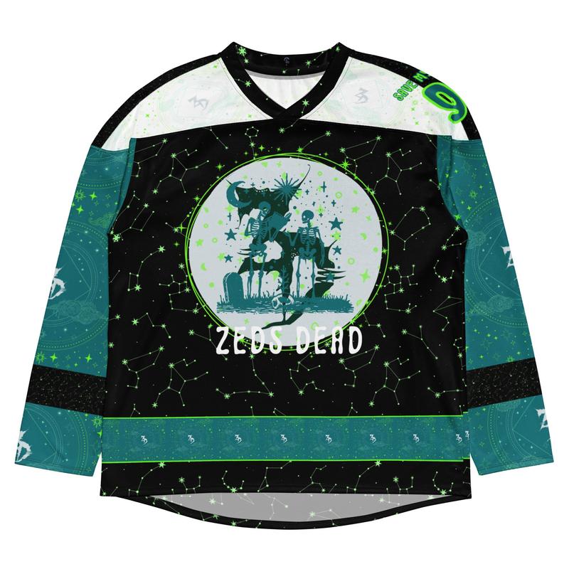 Zeds Dead Save My Grave Stars Custom EDM Hockey Jersey