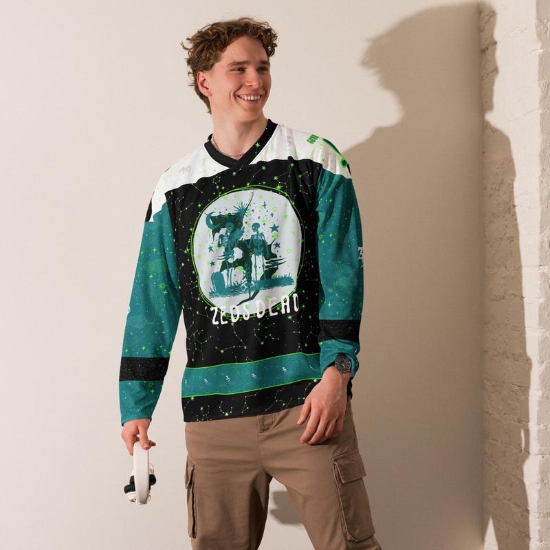 Zeds Dead Save My Grave Stars Custom EDM Hockey Jersey