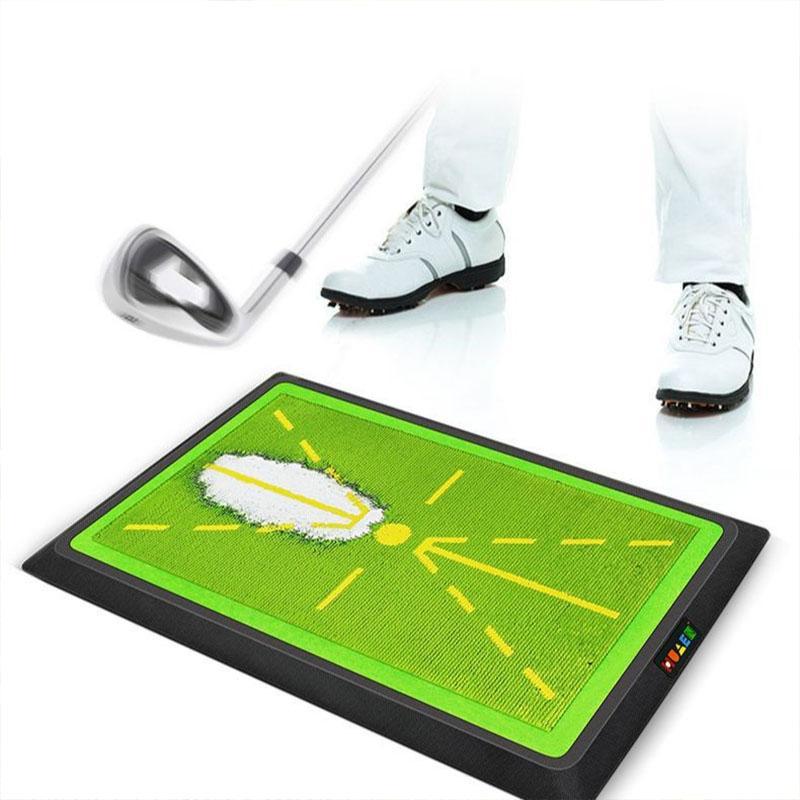 Durable Golf Swing Training Mat, Instant Feedback Golf Trace Strike Pad, Golf Training Aid for Swing Detection, Golf Hitting Mat, Golf Training Aid for Indoor Outdoor Use, Summer Gift