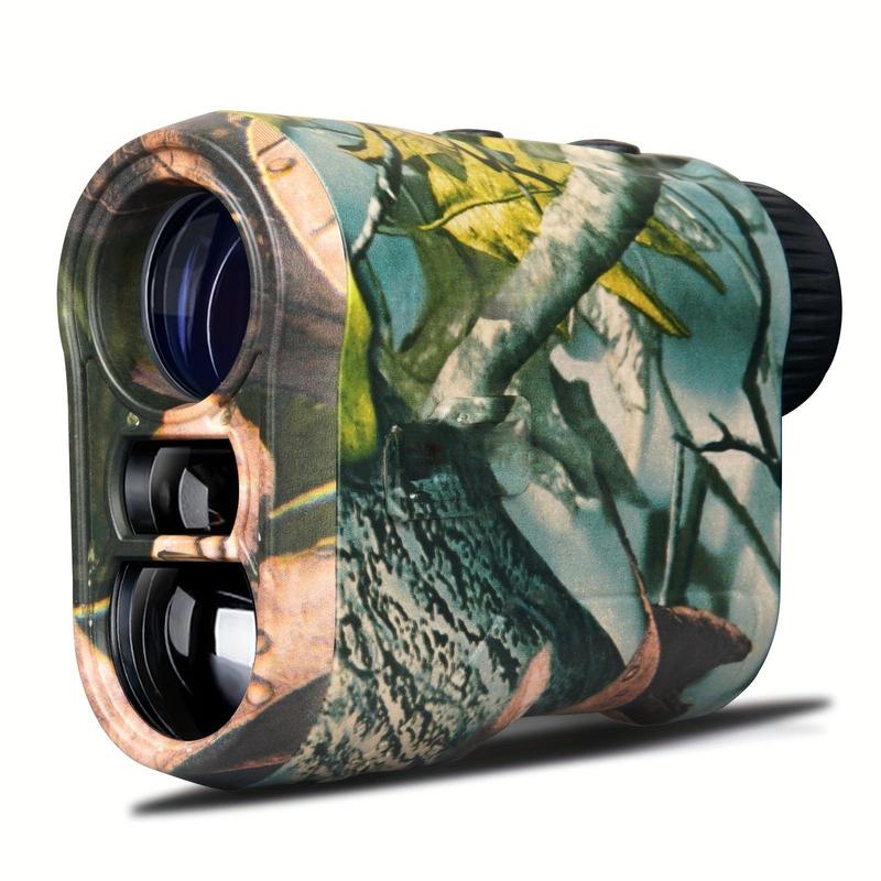 1000M yard laser rangefinder with linear, angular, and horizontal distance measurement capabilities for outdoor activities