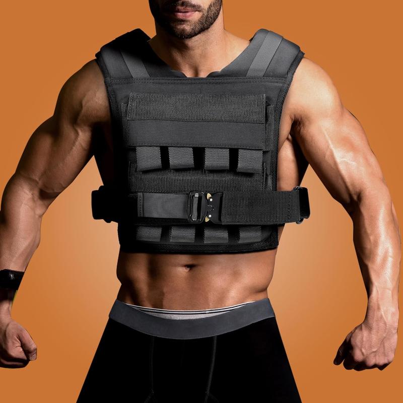 Weighted Vest, 20lb 35lb Weight Vest With Shoulder Pads, Adjustable Weighted Vest Men for Strength Training, Fitness Sports Training, Weight Vest for Men and Women - 3 Color