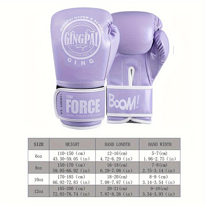 Thickened Muay Thai Boxing Gloves For Adult Women, Suitable For Professional Boxing And Mixed Martial Arts Training In Clubs And Gyms