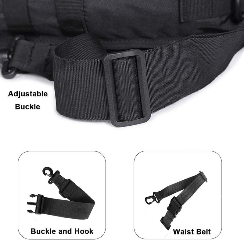 Tactical Sling Bag Pack Military Rover Shoulder Sling Backpack EDC Molle Assault Range Bag