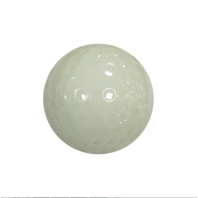 Fluorescent Glowing in the Dark Golf Ball, Long Lasting Bright Luminous Golf Ball for Night Sports, Golf Supplies