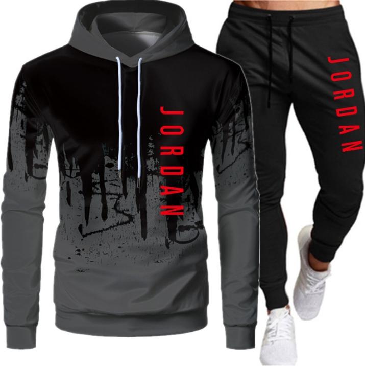 Cost-effective sports suit: the perfect balance of quality and price. Men's hooded sports suit