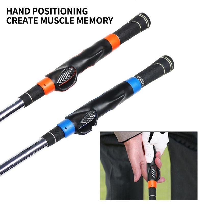 Golf Grip Trainer, Beginner-friendly Golf Grip Training Tool, Golf Swing Training Aid, Golf Training Tool for Gesture Alignment Training and Outdoor Use