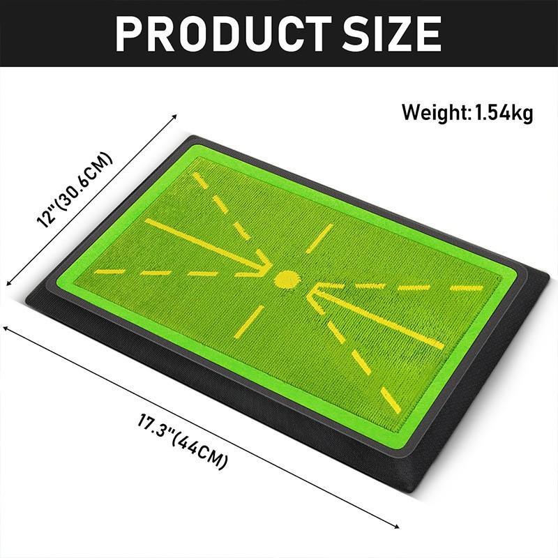 Durable Golf Swing Training Mat, Instant Feedback Golf Trace Strike Pad, Golf Training Aid for Swing Detection, Golf Hitting Mat, Golf Training Aid for Indoor Outdoor Use, Summer Gift