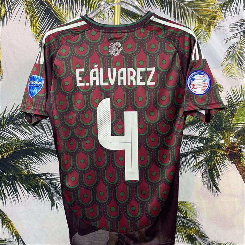 2024 Copa America Mexico #4 Alvarez Fan Edition Soccer Jersey