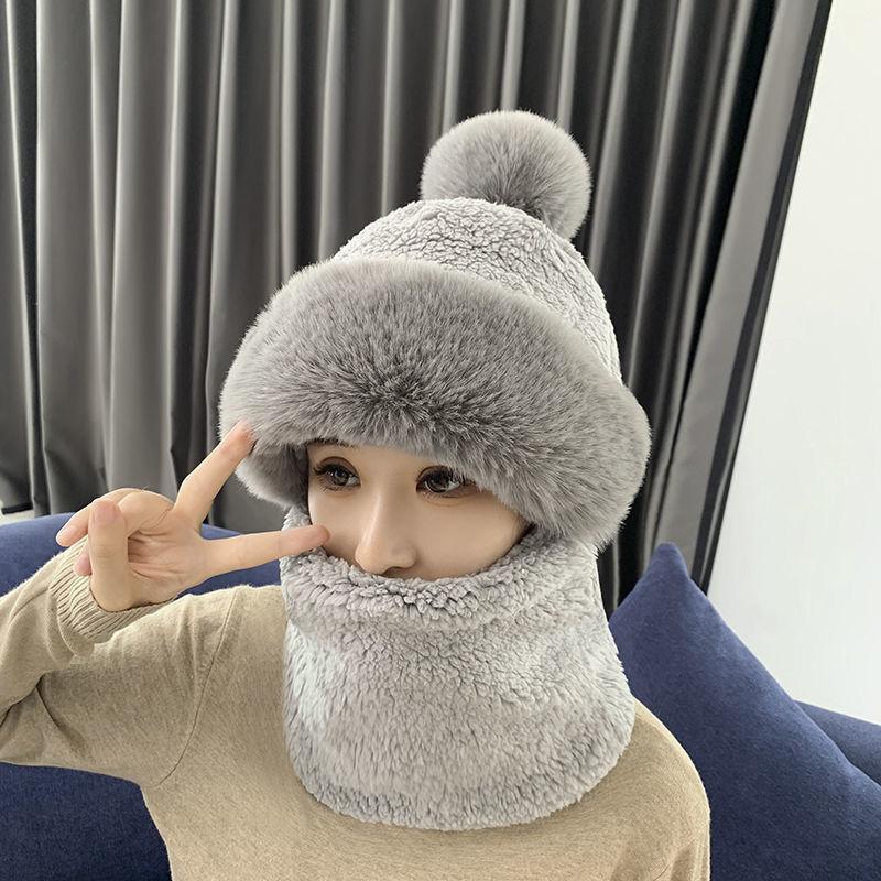 Warm Winter Face Mask Cozy Fleece Balaclava for Women Windproof Ski Mask, Full Coverage Hat, Neck Warmer & Scarf Outdoor Gear for Cold Weather