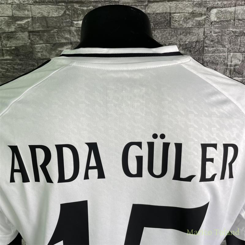 RMCF 24 25 ARDA GULER 15 New style soccer jerseys short-sleeved home shirt