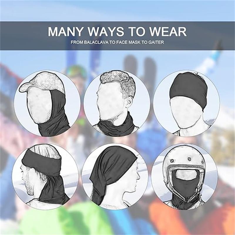 Ski Mask, Balaclava for Men Women, Shiesty Ski Mask, Full Face Windproof UV Protection Mask for Motorcycle Snowboard