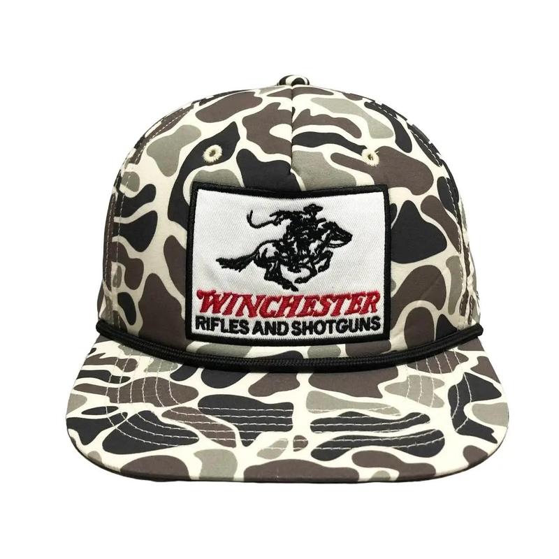 Winchester Camo Snapback – Classic Camouflage Hat, Hunting Cap, Outdoor Sports Snapback