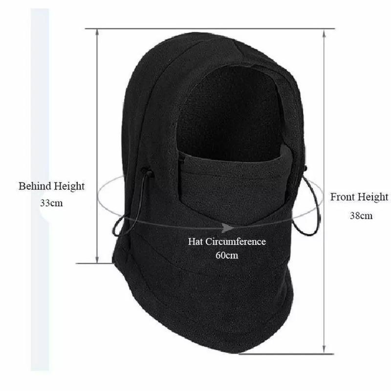 [TikTok Top Seller] [US Seller] Windproof Fleece Neck Winter Warm Balaclava Ski Full Face Mask for Cold Weather - Unisex