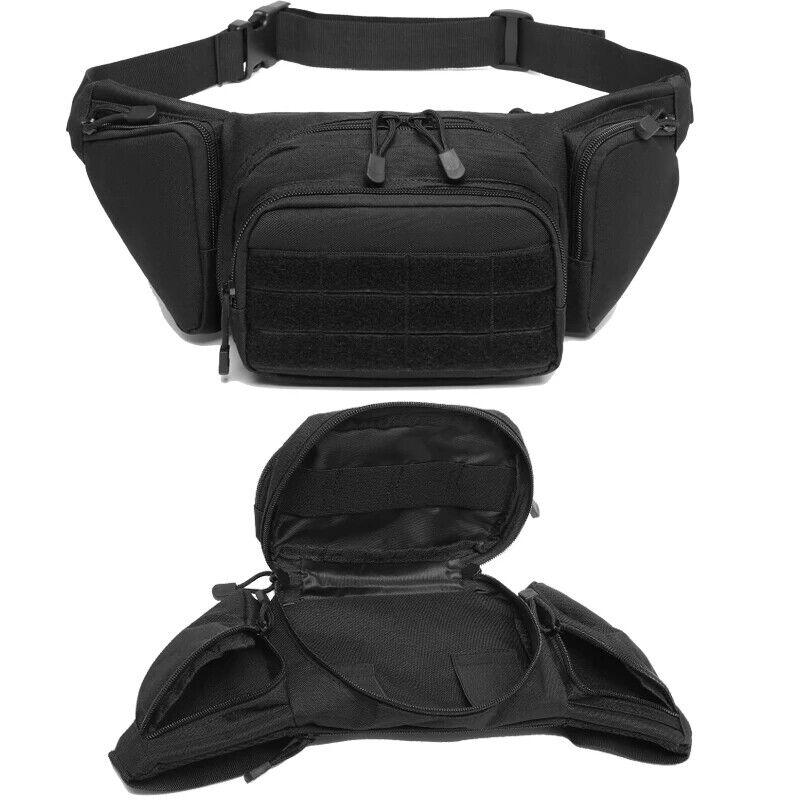 Fanny pack  Tactical Waist Pistol Bag Multi-functional Fanny Pack Shoulder Chest Assult Bag, Gun holster  Tactical Military