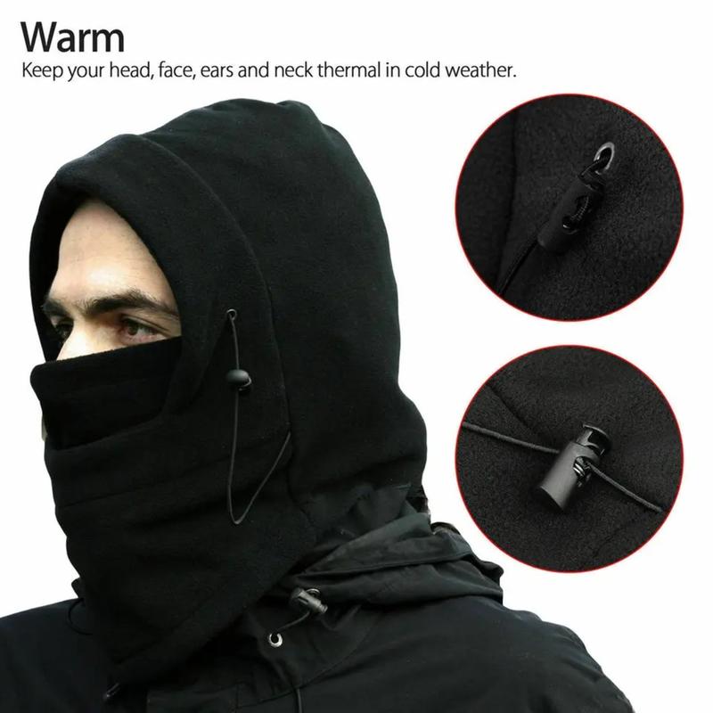 [TikTok Top Seller] [US Seller] Windproof Fleece Neck Winter Warm Balaclava Ski Full Face Mask for Cold Weather - Unisex