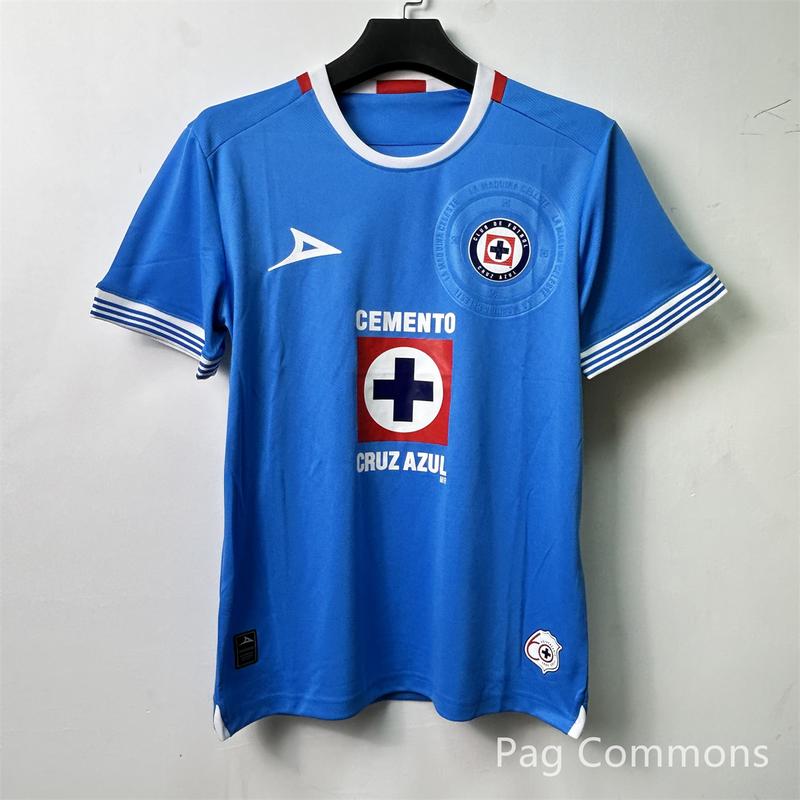 24 25 Cruz Azul Soccer Jerseys  CDSyC Mexico League VIEIRA LIRA RODRIGUEZ Away Third Football Shirts LIGA MX Camisetas De Futbol Kit Jersey