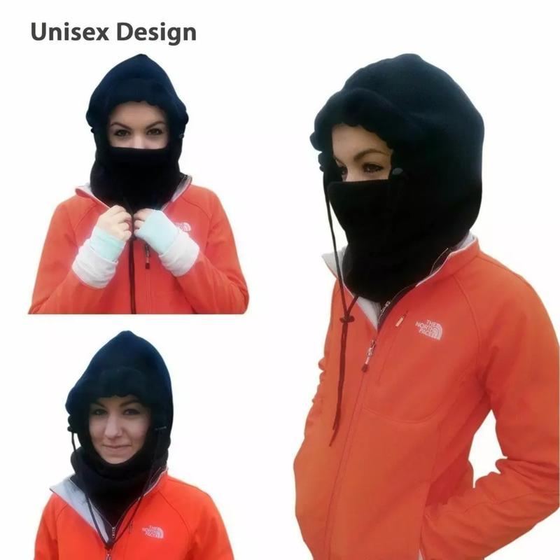 [TikTok Top Seller] [US Seller] Windproof Fleece Neck Winter Warm Balaclava Ski Full Face Mask for Cold Weather - Unisex