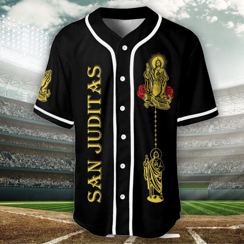 Sanjuditas Tateo  Baseball Jersey, Gift Mexcian Jersey for Men and Women, Baseball Jersey Style