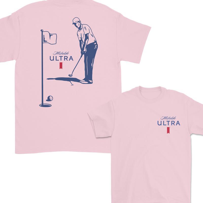 Michel0ob Ultra Golfing T-Shirt, 2 Side Golf T-Shirt, Gift For Golf Lover M235