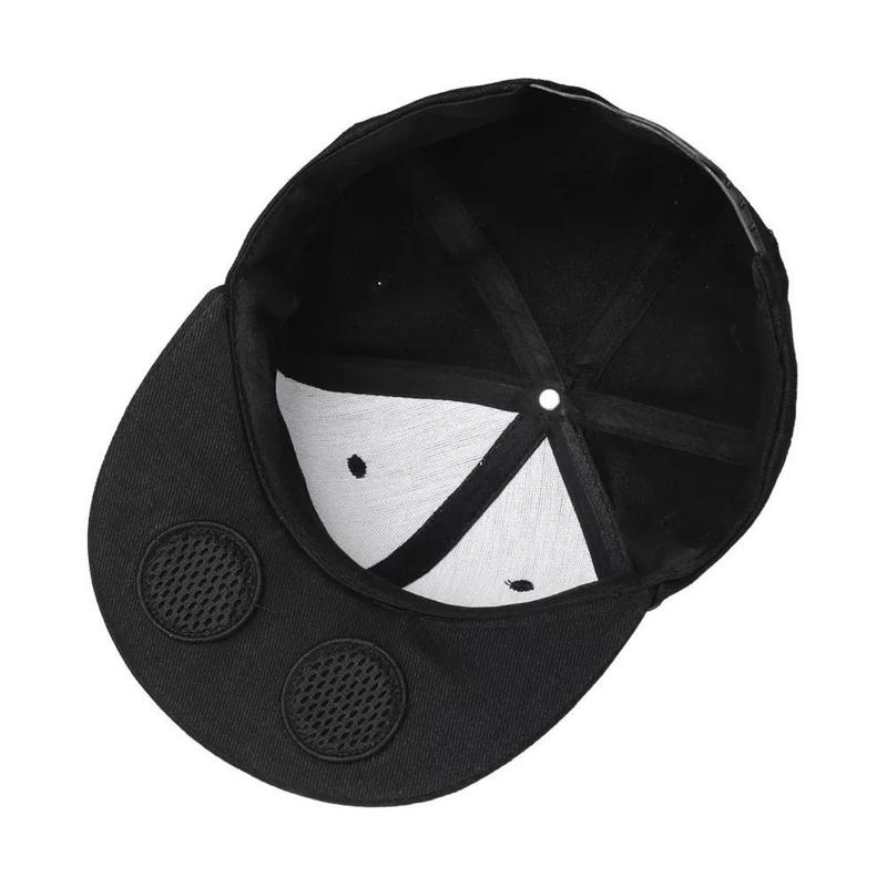 [Hot]2024 sale black high speed bluetooth 5.4 Hat with Bluetooth Speaker Adjustable Bluetooth Hat Wireless Smart Loudspeaker Cap For Outdoor Sport Baseball Cap With Mic