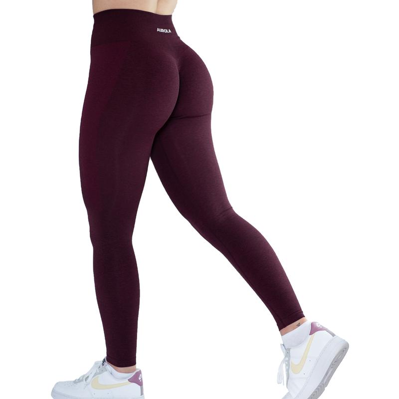 AUROLA  3 Pieces Pack Set Intensify Workout Leggings for Women Seamless Scrunch Tights Tummy Control Gym Fitness Girl Sport Active Yoga Pants sports activity