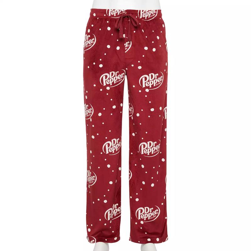 Bundle Unisex Y2K Dr Pepper Sweatpants & Sweatshirt for Outdoor Activities and Sports, Cute Dr Pepper Sweatpant