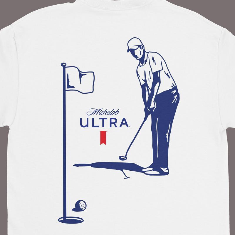 Michel0ob Ultra Golfing T-Shirt, 2 Side Golf T-Shirt, Gift For Golf Lover M235