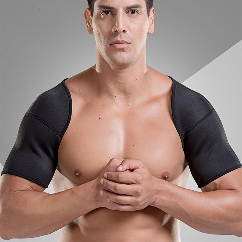 Solid Color Shoulder Protector, 1 Count Sports Shoulder Support, Shoulder Protective Gear for Men & Women, Fitness Accessories for Home Gym