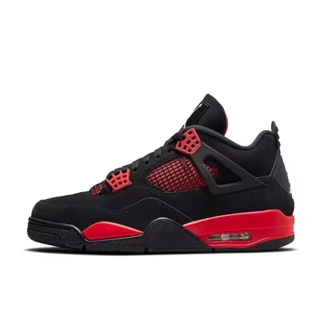 Hot jordan4 ComfortableShock-Absorbing Retro CoupleBasketball Shoes Non-SlipWear-Resistant All-Match CasualSneaker