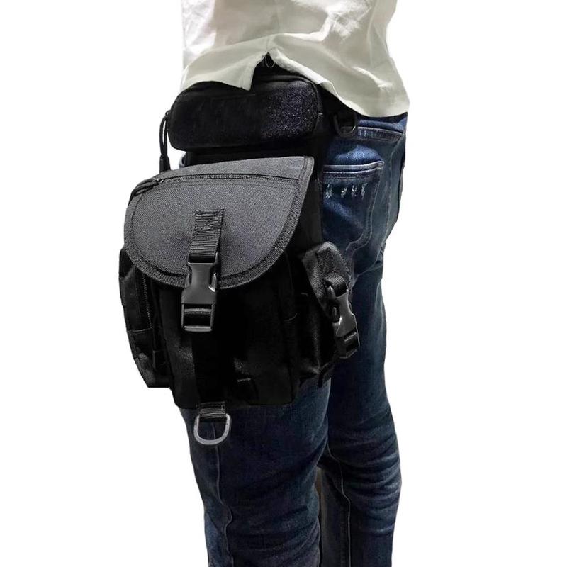 Multifunctional Leg Bag, Tactical Leg Bag, Motorcycle Riding Waist Bag, Multi-use Sports Bag for Outdoor Cycling Hiking