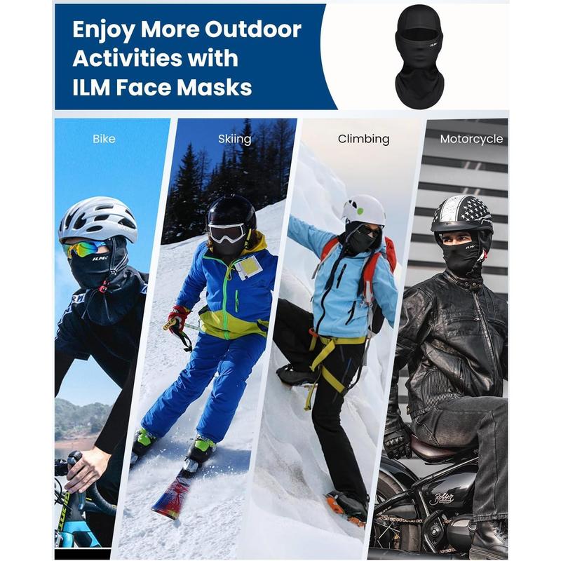 ILMMM Motorcycle Balaclava Face Mask for Ski Model FM01