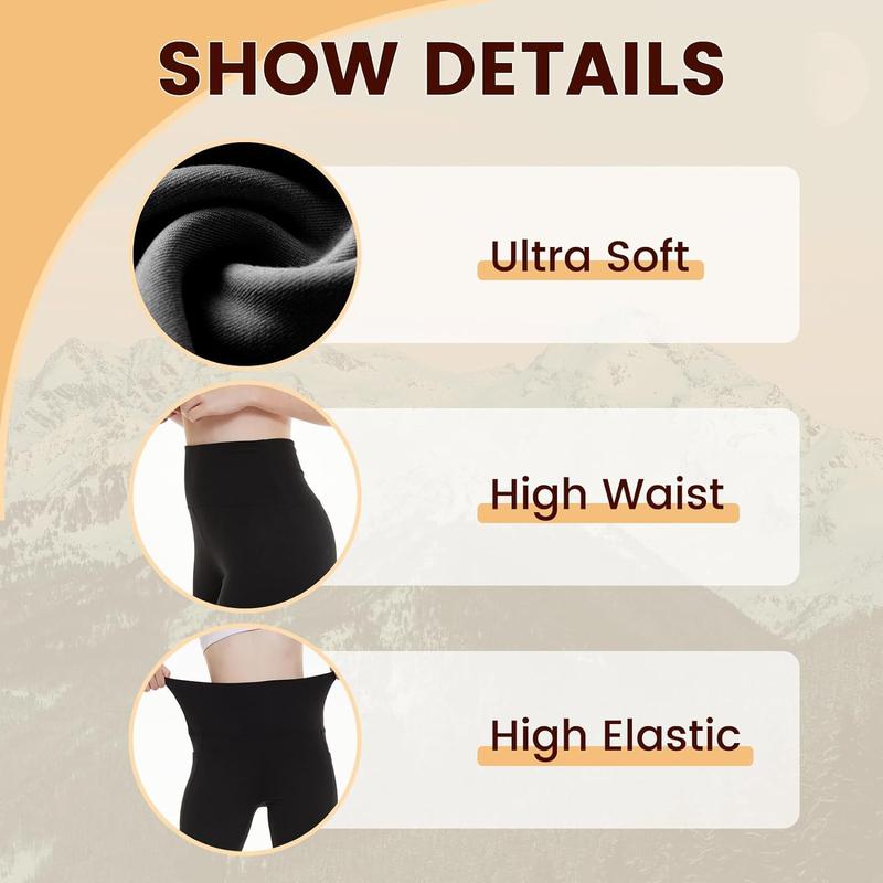 Autumn and Winter Hot Sale Velvet Padded Leggings Thermal Slim Fit High Waist Yoga Pants Exercise Running Workout Pants